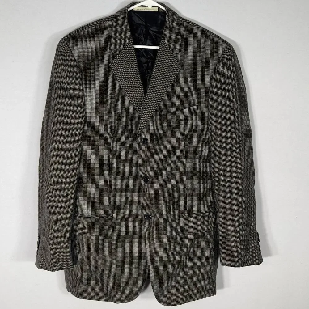 Joseph Abboud 100% Wool Men's Suit Jacket Size 40R